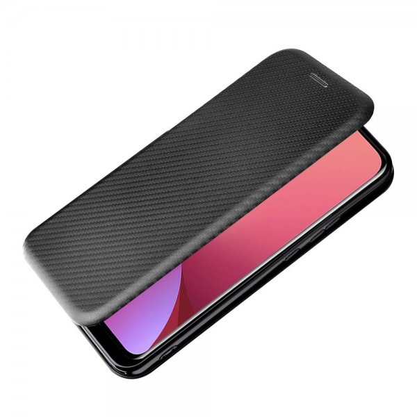 Xiaomi 12 Pro Fodral Kolfibertextur Svart