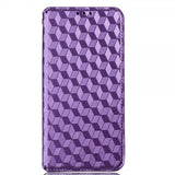 Xiaomi 12 Pro Fodral Rombmönster Lila
