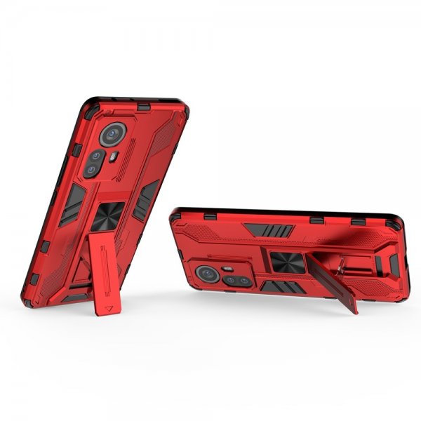 Xiaomi 12 Pro Skal Stativfunktion Röd