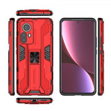 Xiaomi 12 Pro Skal Stativfunktion Röd