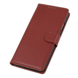 Xiaomi 12T/12T Pro Fodral Litchi Brun