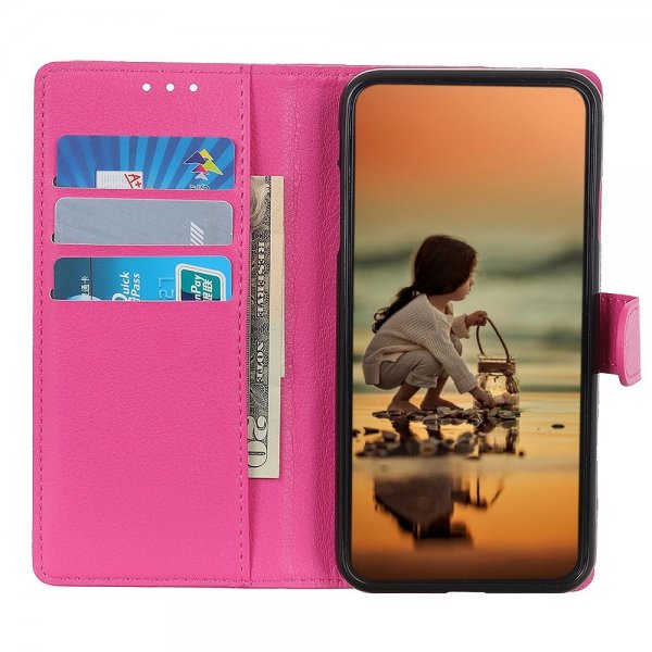 Xiaomi 12T/12T Pro Fodral Litchi Magenta
