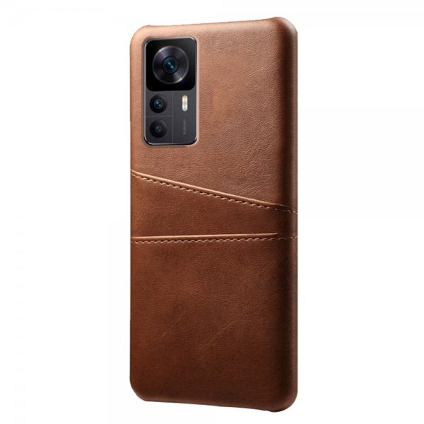 Xiaomi 12T/12T Pro Skal Två Kortfack Brun