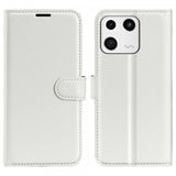 Xiaomi 13 Fodral Litchi Vit