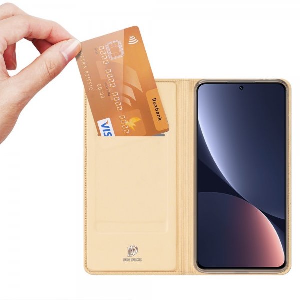 Dux Ducis Xiaomi 13 Fodral Skin Pro Series Guld