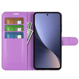 Xiaomi 13 Pro Fodral Litchi Lila