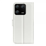 Xiaomi 13 Pro Fodral Litchi Vit