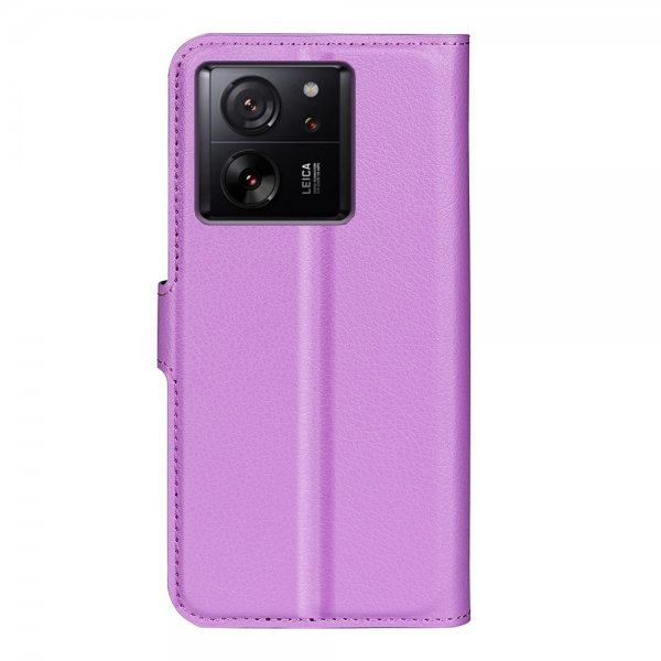 Xiaomi 13T/13T Pro Fodral Litchi Lila