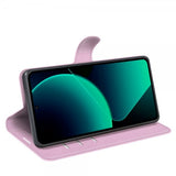Xiaomi 13T/13T Pro Fodral Litchi Rosa