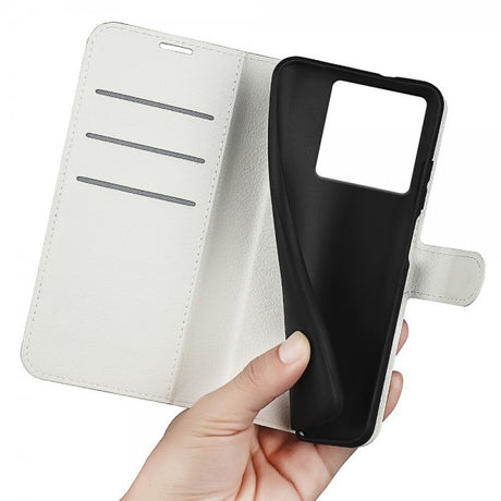 Xiaomi 13T/13T Pro Fodral Litchi Vit