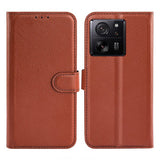 Xiaomi 13T/13T Pro Fodral med Stativ Brun