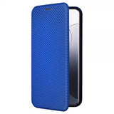 Xiaomi 14 Fodral Kolfibertextur Blå