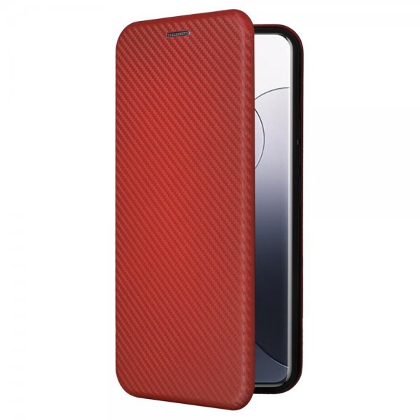 Xiaomi 14 Fodral Kolfibertextur Brun