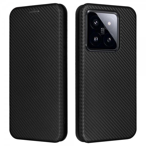 Xiaomi 14 Fodral Kolfibertextur Svart