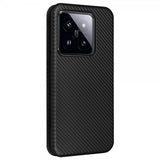 Xiaomi 14 Fodral Kolfibertextur Svart
