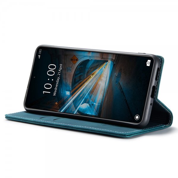 CaseMe Xiaomi 14 Fodral Retro Flip Blå