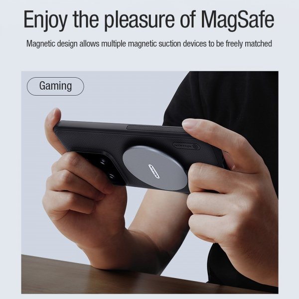 Nillkin Xiaomi 14 Skal Super Frosted Shield Pro MagSafe Svart
