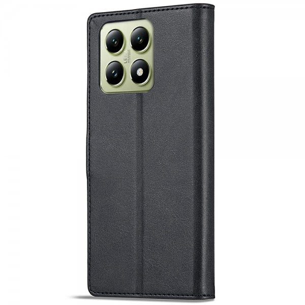 Lc.Imeeke Xiaomi 14T Fodral med Kortfack Stativfunktion Svart