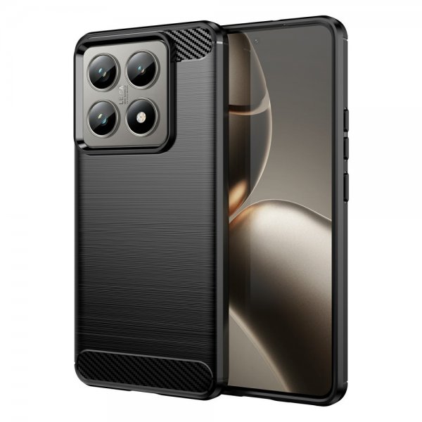 Xiaomi 14T Skal Borstad Kolfibertextur Svart