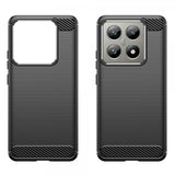 Xiaomi 14T Skal Borstad Kolfibertextur Svart