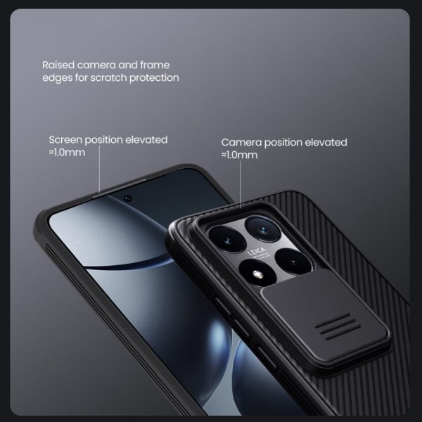 Nillkin Xiaomi 14T Skal CamShield Pro Svart