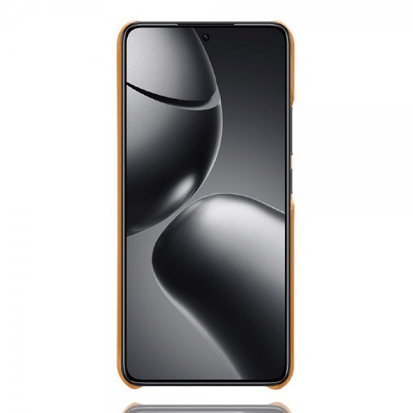 Xiaomi 14T Skal med två Kortfack Ljusbrun