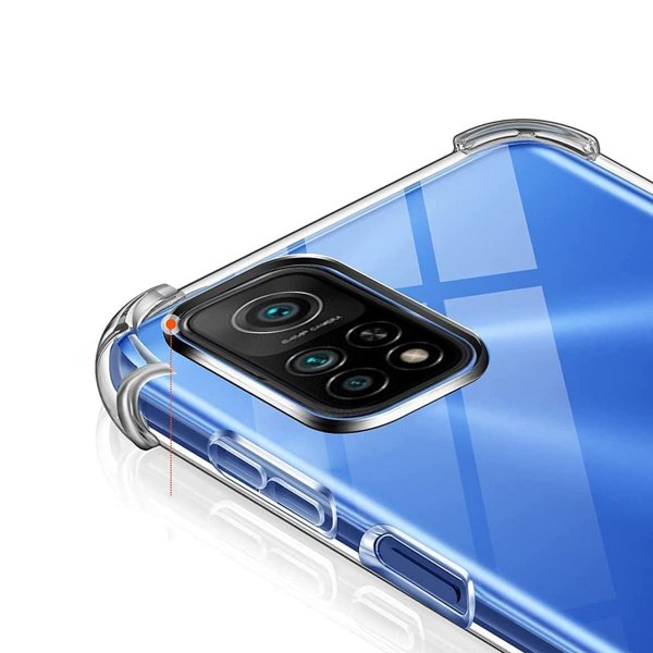 Xiaomi Mi 10T/10T Pro Skal Stöttålig Transparent