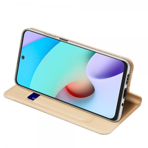 Dux Ducis Xiaomi Redmi 10 Fodral Skin Pro Series Guld
