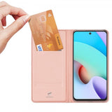 Dux Ducis Xiaomi Redmi 10 Fodral Skin Pro Series Rosa