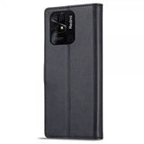 Lc.Imeeke Xiaomi Redmi 10C Fodral med Kortfack Stativfunktion Svart