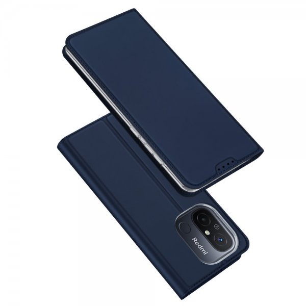 Dux Ducis Xiaomi Redmi 12C Fodral Skin Pro Series Blå