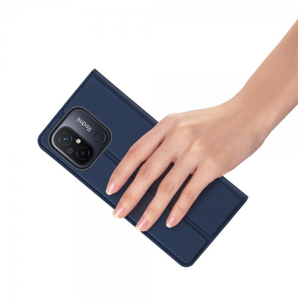 Dux Ducis Xiaomi Redmi 12C Fodral Skin Pro Series Blå