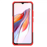 Xiaomi Redmi 12C Skal Däckmönster Stativfunktion Röd