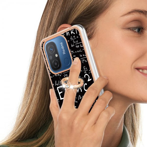 Xiaomi Redmi 12C Skal med Finger Ring Motiv Ekvationer