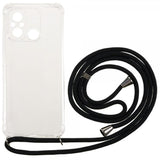 Xiaomi Redmi 12C Skal med Strap Transparent