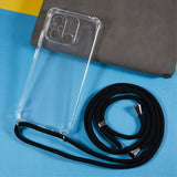 Xiaomi Redmi 12C Skal med Strap Transparent