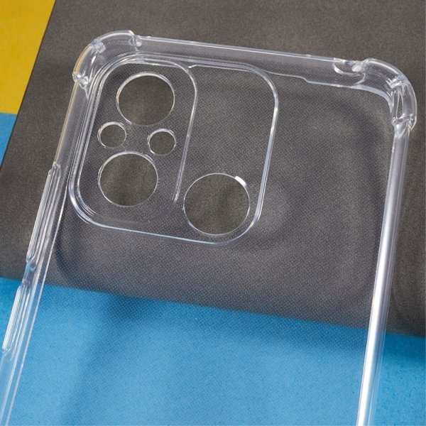 Xiaomi Redmi 12C Skal med Strap Transparent