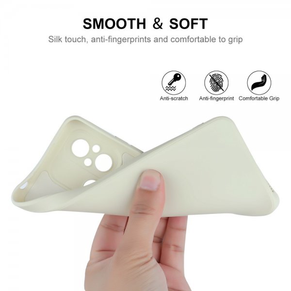 Enkay Xiaomi Redmi 12C Skal Silikon Beige