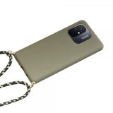 Xiaomi Redmi 12C Skal Vetestrå med Strap Grön