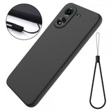 Xiaomi Redmi 13C Skal med Strap Silikon Svart