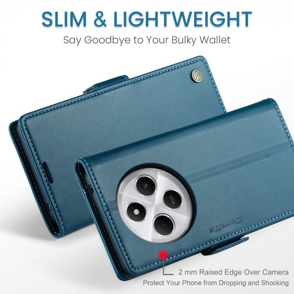 CaseMe Xiaomi Redmi 14C Fodral 023 Series Blå