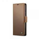 CaseMe Xiaomi Redmi 14C Fodral 023 Series Brun
