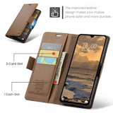 CaseMe Xiaomi Redmi 14C Fodral 023 Series Brun