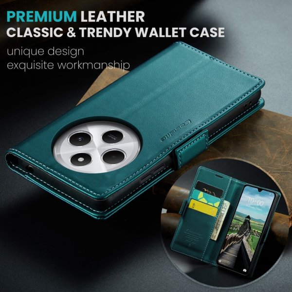 CaseMe Xiaomi Redmi 14C Fodral 023 Series Grön