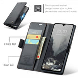 CaseMe Xiaomi Redmi 14C Fodral 023 Series Svart