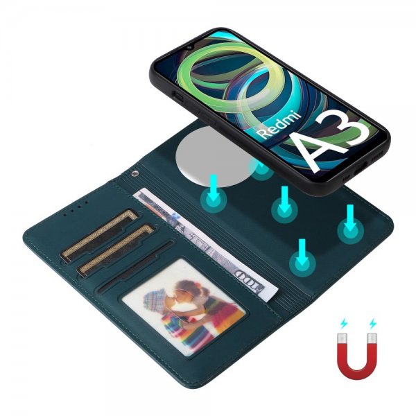 Betopnice Xiaomi Redmi A3 Fodral med Löstagbart Skal 005 Blå