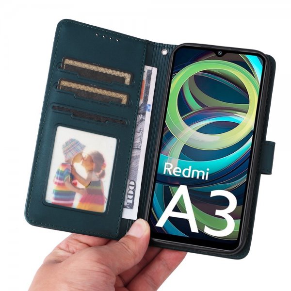 Betopnice Xiaomi Redmi A3 Fodral med Löstagbart Skal 005 Blå