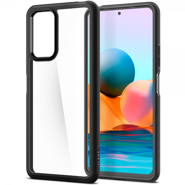 Spigen Xiaomi Redmi Note 10 Pro Skal Ultra Hybrid Matte Black