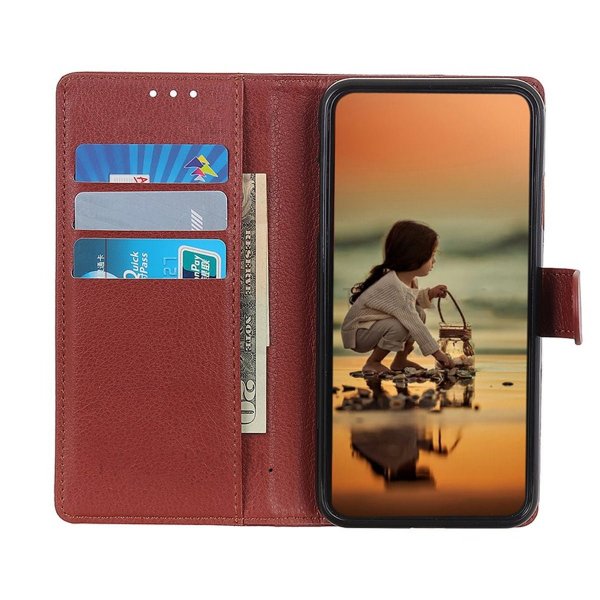 Xiaomi Redmi Note 11 Fodral med Stativ Brun