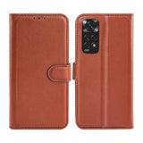 Xiaomi Redmi Note 11 Pro Fodral med Stativ Brun